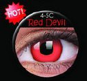 Red Devil - színes lencsék Crazy Lens RX